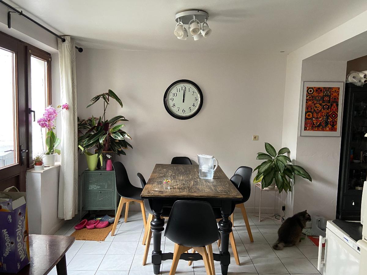 Dining area before interior renovation by MegaSu